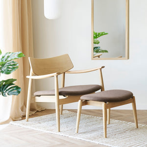 Loungefåtöljer med fotpall