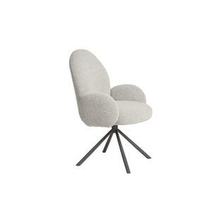 Lana spisebordsstol - bouclé