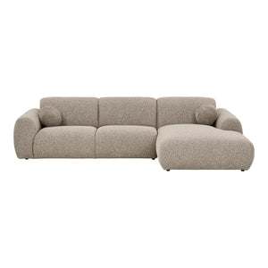Clyde Lounge-soffa med 2 kuddar