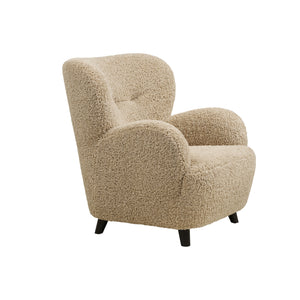 Lunaro Loungefåtölj – Ljusbrun