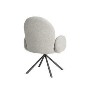 Lana spisebordsstol - bouclé