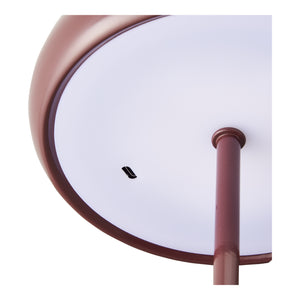 Margate Bordslampa Ø16 cm –  Bordeaux