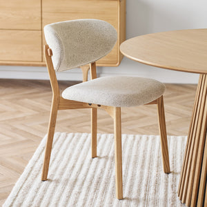 Dunkirk Matstol 2-pack/ Beige