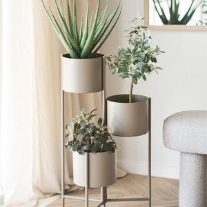 Blomkruka - Brun Stål