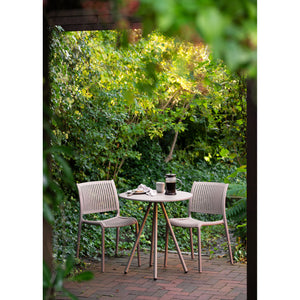 Manzano Utematstol – 4-pack Taupe