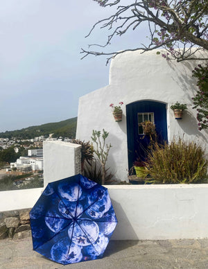 Blåbærparaply – UPF50+ 